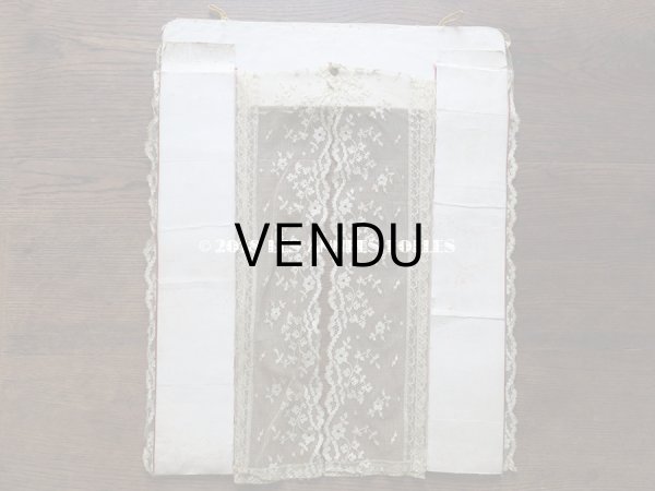 画像11: 19世紀末 アンティーク エグリーズの祭壇布 (11)