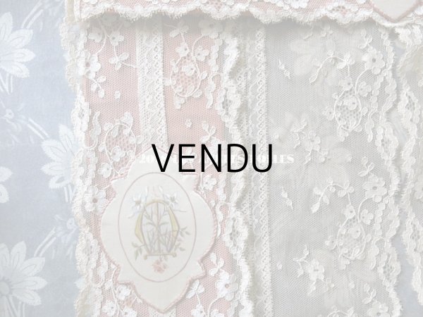 画像6: 19世紀末 アンティーク エグリーズの祭壇布 (6)