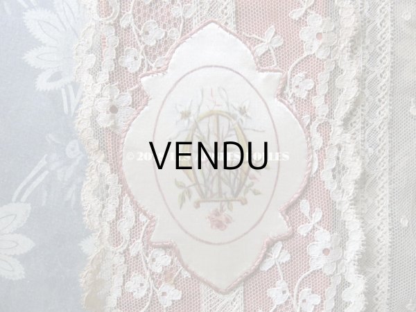 画像5: 19世紀末 アンティーク エグリーズの祭壇布 (5)