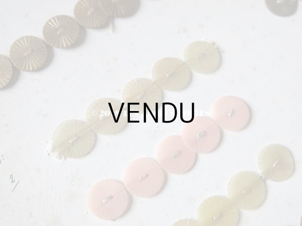 画像4: 1920年代 アンティーク  サンプラー ソレイユ スパンコール ゼラチン製 22色 (4)