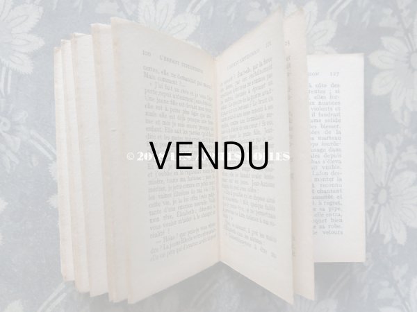 画像5: アンティーク本 花模様 - EDITIONS NILSSON - (5)