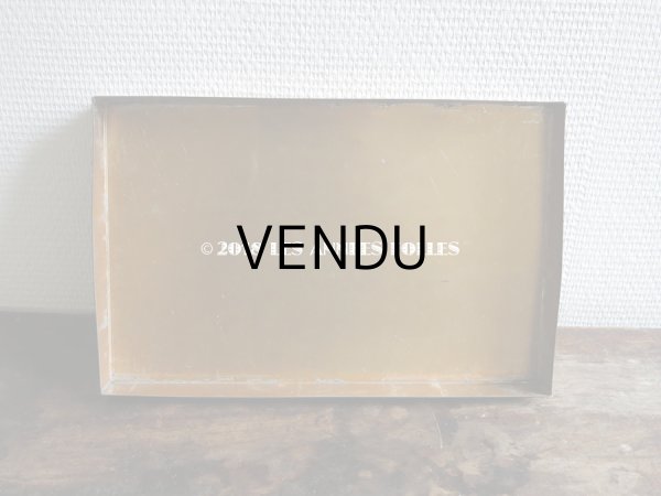 画像8: 19世紀末 アンティーク 糸巻きの大きなメタルケース スレッド缶 MOULINE DOUBLE A LA MAIN - CARTIER-BRESSON A PARIS - (8)