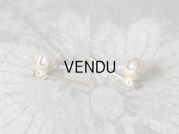 画像7: 1900年代 アンティーク エパングルパール付き ゴールド  EPINGLES FANRAISIE PAGES (7)