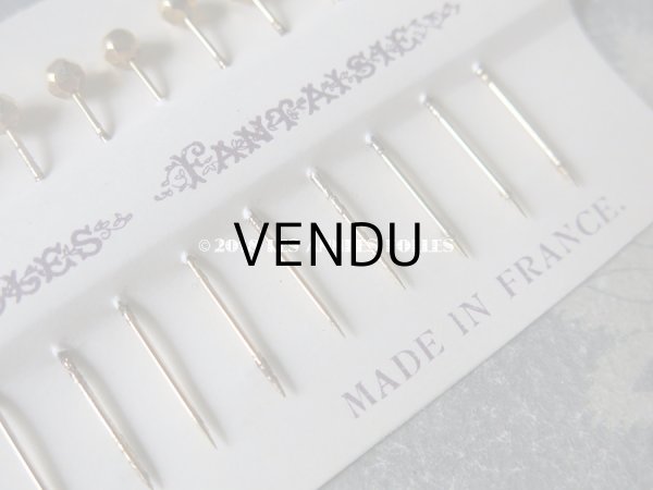 画像6: 1900年代 アンティーク エパングル カット入りのゴールド 12ピースのセット EPINGLES FANRAISIE (6)