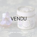 画像: アンティーク とても小さな 菫のパフュームボックス＆ボトル ESSENCE VIOLETTE DE TOULOUSE - BERDOUES FRANCE -