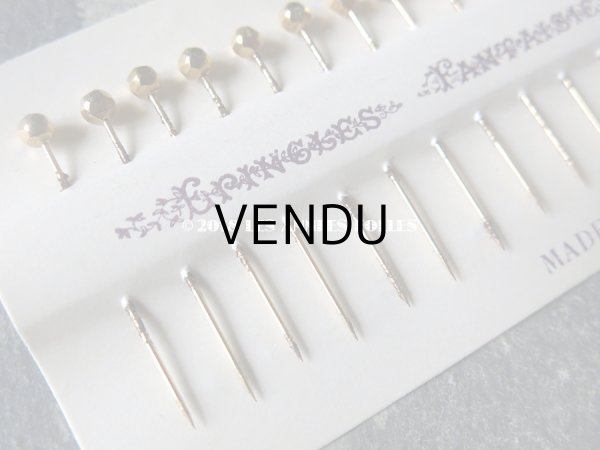 画像5: 1900年代 アンティーク エパングル カット入りのゴールド 12ピースのセット EPINGLES FANRAISIE (5)