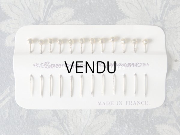 画像3: 1900年代 アンティーク エパングル カット入りのゴールド 12ピースのセット EPINGLES FANRAISIE (3)