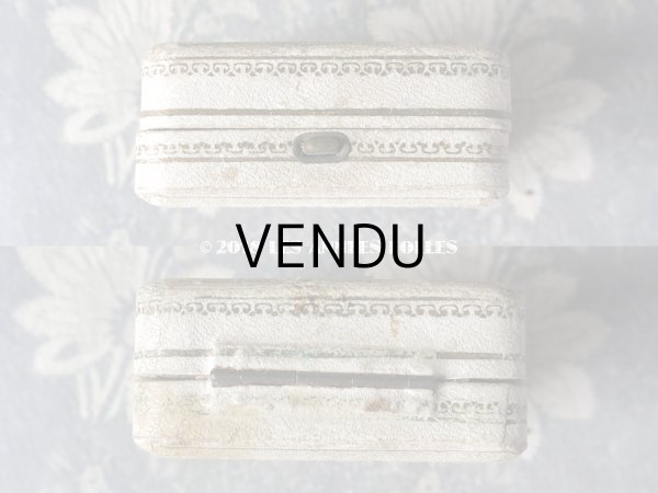 画像6: アンティーク ジュエリーボックス 金彩入り (6)