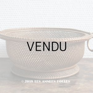 画像: 19世紀　アンティーク 手芸用 パニエ 