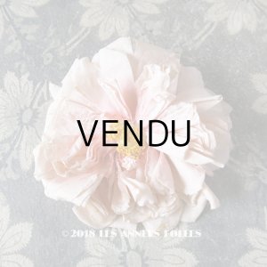 画像: アンティーク 淡いピンクの薔薇のコサージュ 