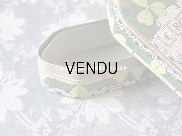 画像7: アンティーク クローバーのパフュームボックス LE TREFLE INCARNAT- L.T.PIVER - (7)