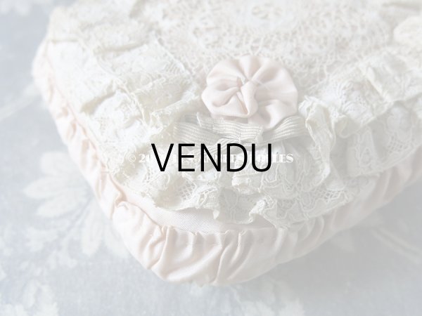 画像5: 1900年代 アンティーク レースのピンクッション (5)