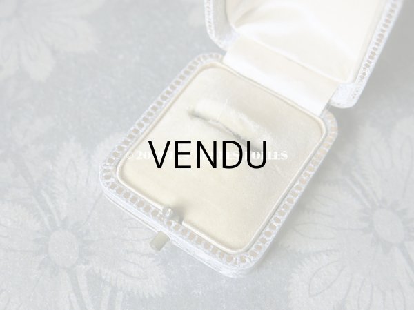 画像9: アンティーク ジュエリーボックス 金彩入り グレー (9)