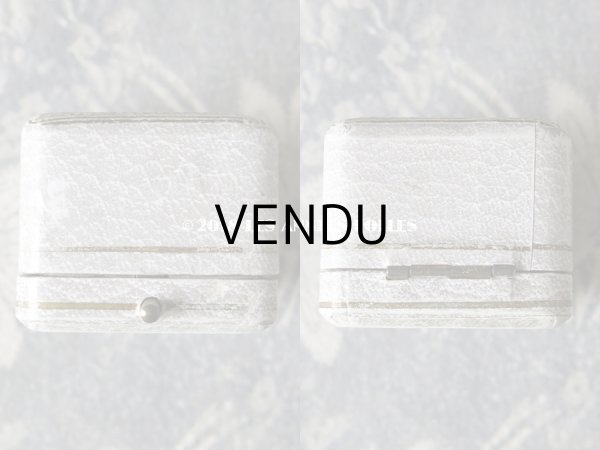 画像6: アンティーク ジュエリーボックス 金彩入り グレー (6)