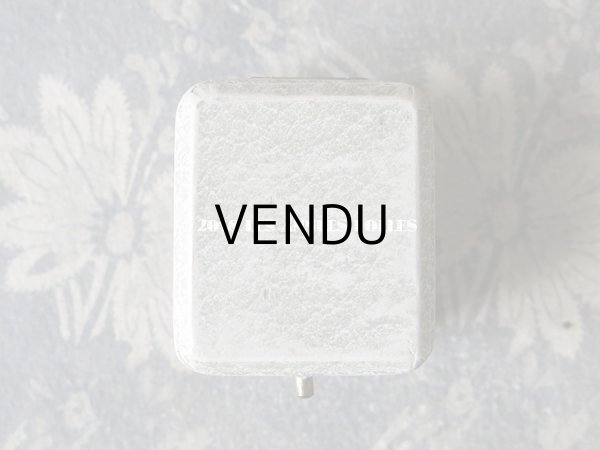 画像5: アンティーク ジュエリーボックス 金彩入り グレー (5)