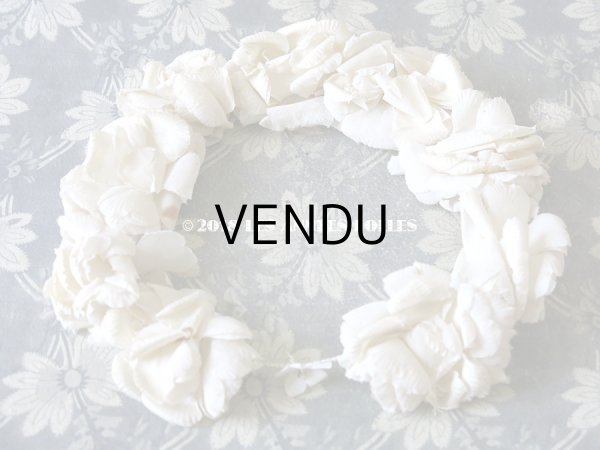 画像3: 1900年代 アンティーク 薔薇のヘッドリース ティアラ (3)