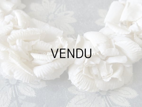 画像6: 1900年代 アンティーク 薔薇のヘッドリース ティアラ (6)