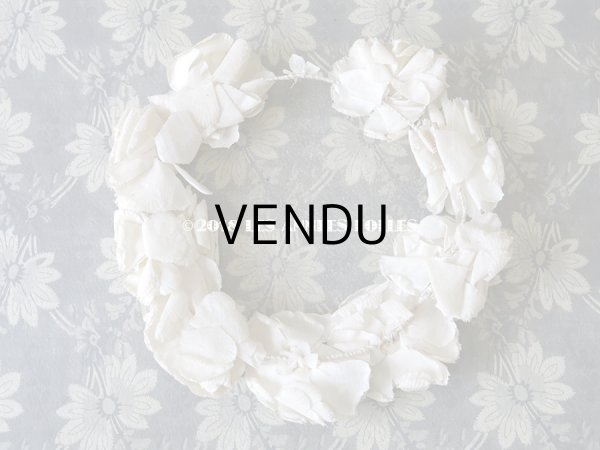 画像4: 1900年代 アンティーク 薔薇のヘッドリース ティアラ (4)