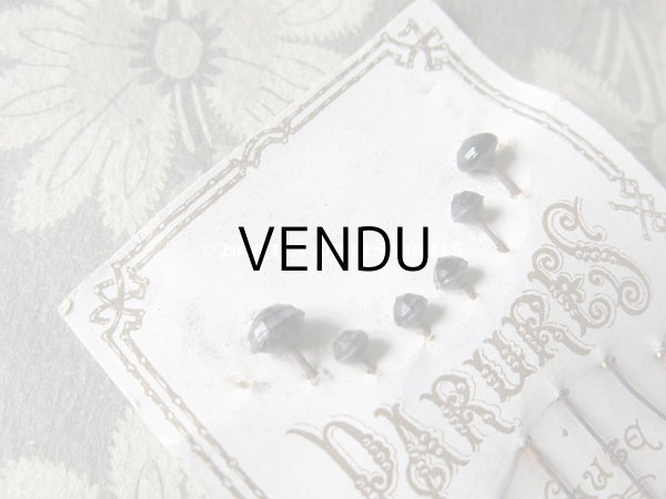 画像11: 19世紀末 アンティーク　フレンチジェットのエパングル PARURES HAUTE NOUVEAUTE (11)