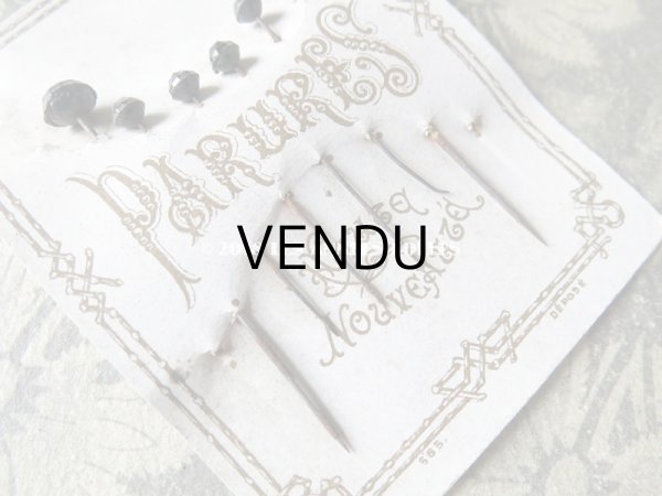 画像12: 19世紀末 アンティーク　フレンチジェットのエパングル PARURES HAUTE NOUVEAUTE (12)