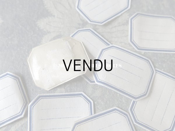 画像4: アンティーク メルスリーの小さなラベル 箱入り  (4)