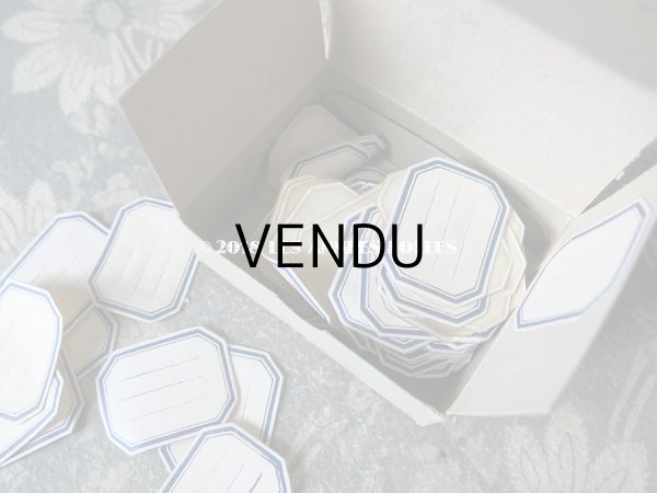 画像5: アンティーク メルスリーの小さなラベル 箱入り  (5)