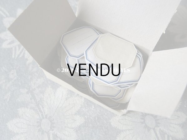 画像7: アンティーク メルスリーの小さなラベル 箱入り  (7)