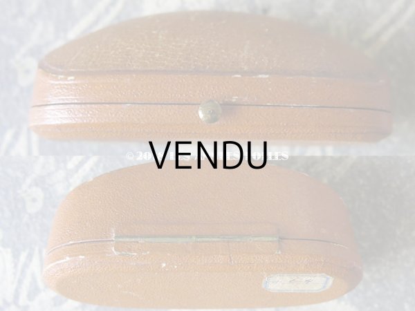 画像4: 19世紀末 アンティーク ジュエリーボックス 本革製 (4)