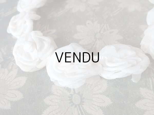 画像5: 1900年代 アンティーク 薔薇のヘッドリース ティアラ (5)