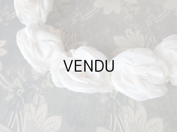 画像7: 1900年代 アンティーク 薔薇のヘッドリース ティアラ (7)