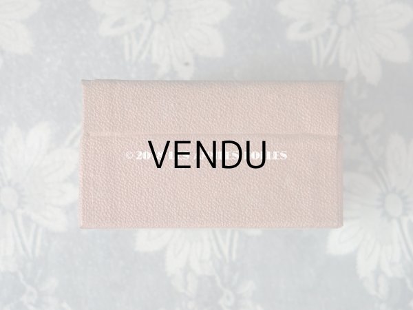 画像5: 19世紀 アンティーク 硝子の蓋の紙箱 ラベル付 ビーズ＆ラインストーン (5)