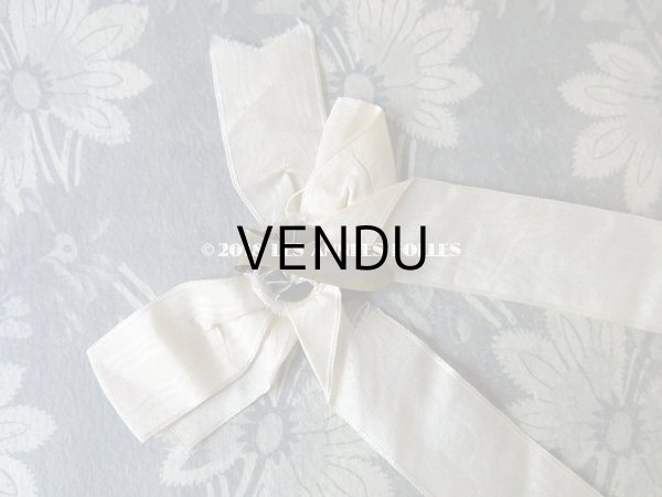 画像10: 1900年代 アンティーク シルク製 コミュニオンのオモニエール (10)