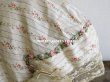 画像9: 1900年代 アンティーク ロココトリム付 薔薇模様のシャルロット (9)