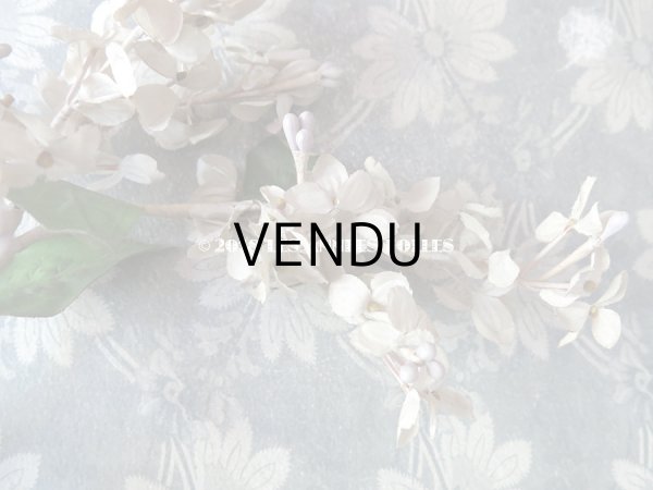 画像5: アンティーク コサージュ  ライラック 薄紫 (5)