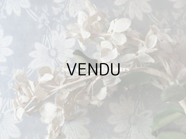 画像4: アンティーク コサージュ  ライラック 薄紫 (4)