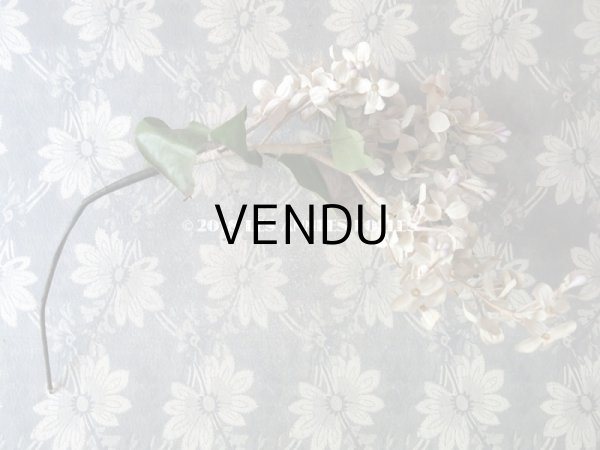 画像8: アンティーク コサージュ  ライラック 薄紫 (8)