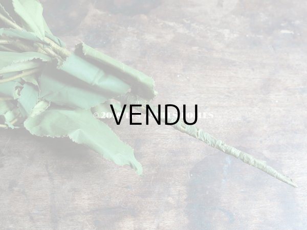 画像10: 1900年代 アンティーク マーガレットの布花のブーケ (10)