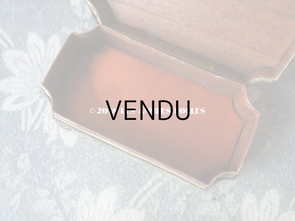 画像8: 19世紀末 アンティーク　ロココモチーフの小物入れ  (8)