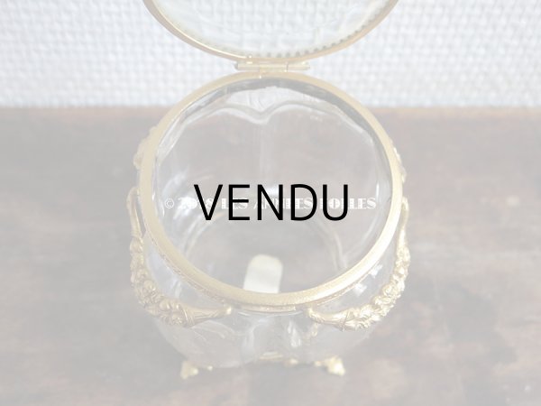 画像6: 19世紀 アンティーク 新品同様 ジュエリーボックス　花＆木の実のガーランド (6)