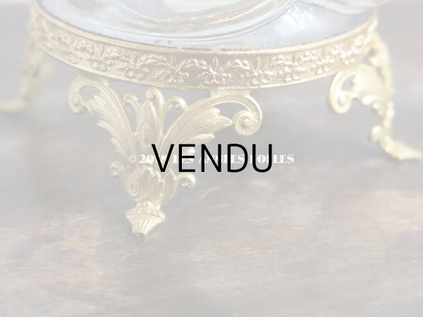 画像7: 19世紀 アンティーク 新品同様 ジュエリーボックス　花＆木の実のガーランド (7)