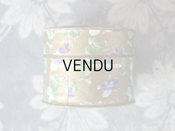 画像4: アンティーク 菫のジュエリーボックス (4)