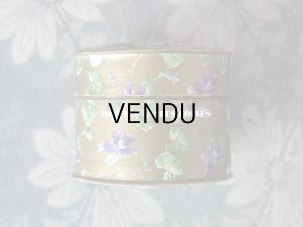 画像5: アンティーク 菫のジュエリーボックス (5)