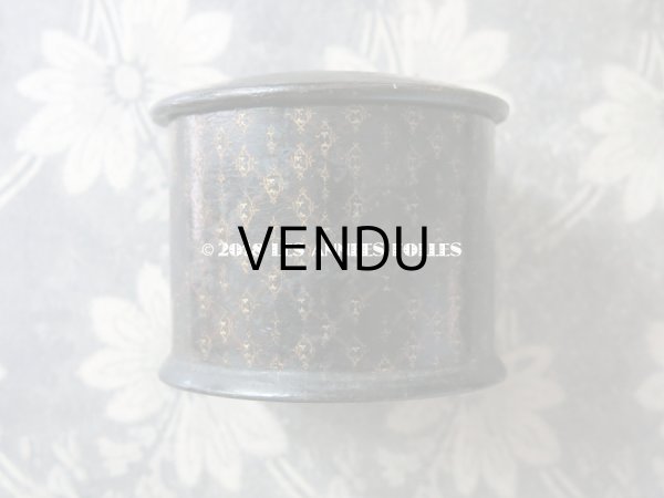 画像4: 19世紀 アンティーク ナポレオン3世 パピエマシェ 格子柄 ジュエリーボックス 小物入れ (4)