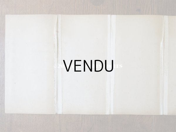 画像8: 1875年 アンティーク 手編みのレースのサンプル サンプラー 6枚綴り (8)