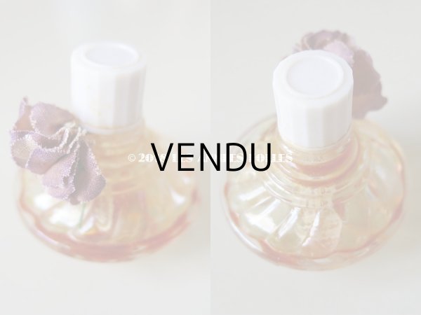 画像2: アンティーク 菫の小さなパフュームボックス＆ボトル  ESSENCE VIOLETTES DE TOULOUSE - BERDOUES FRANCE - (2)