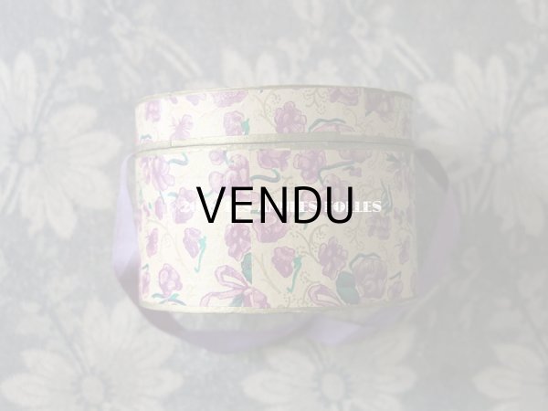 画像5: アンティーク 菫の砂糖菓子の紙箱 SOUVENIR DE TOULOUSE (5)