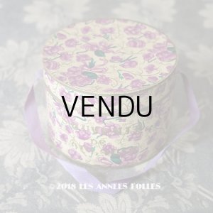 画像: アンティーク 菫の砂糖菓子の紙箱 SOUVENIR DE TOULOUSE