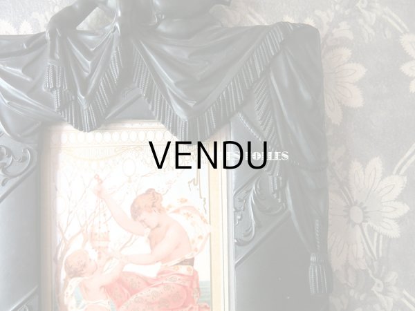 画像7: 19世紀 ナポレオン3世時代 アンティーク 天使のフォトフレーム  (7)