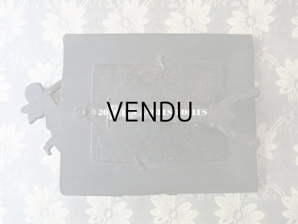 画像9: 19世紀 ナポレオン3世時代 アンティーク 天使のフォトフレーム  (9)