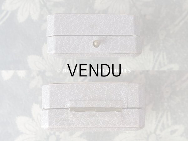 画像5: アンティーク ジュエリーボックス 金彩入り スモーキーパープル (5)